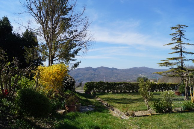 Montone widok obok agroturystyki