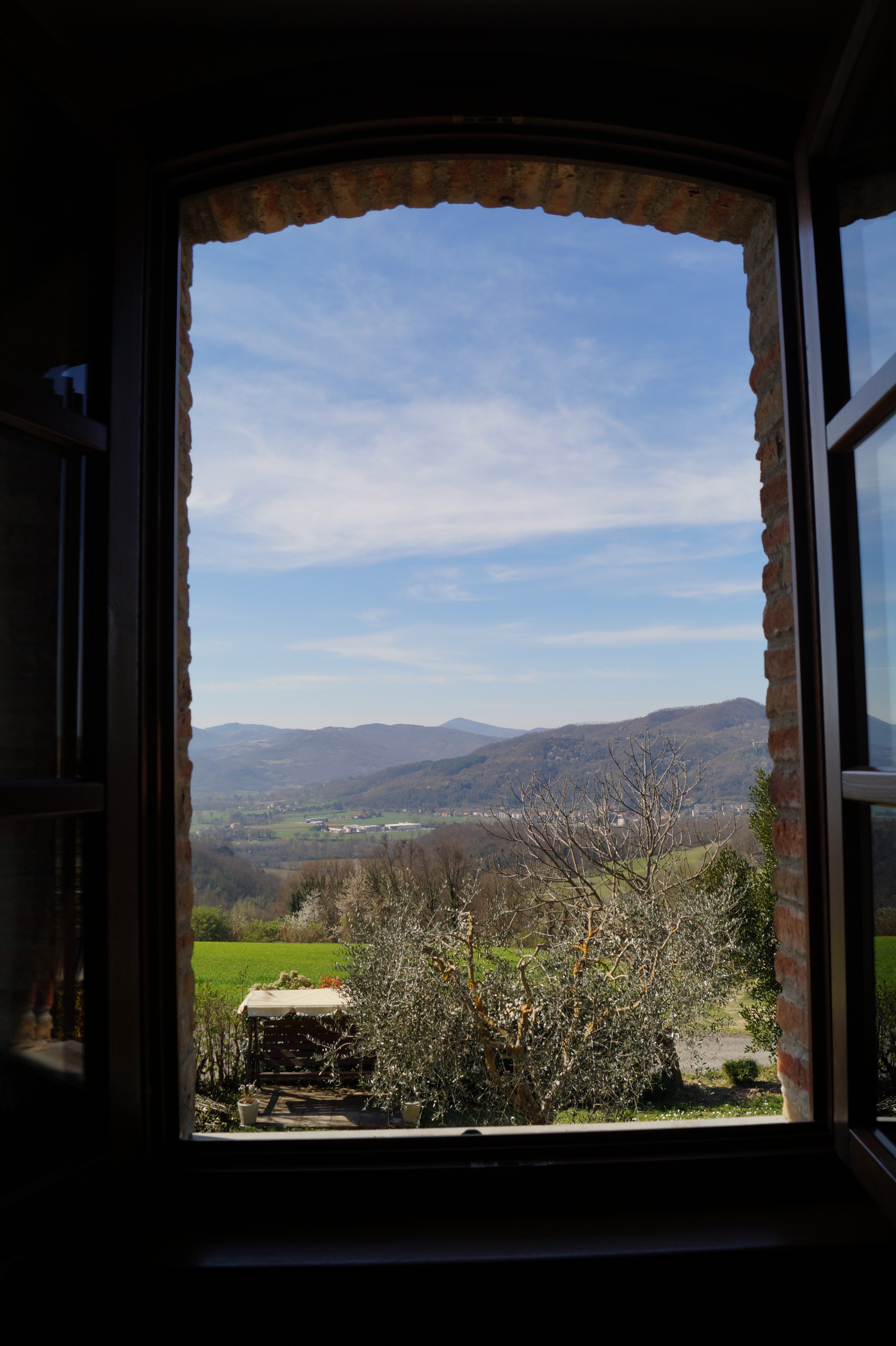 Montone widok z okna