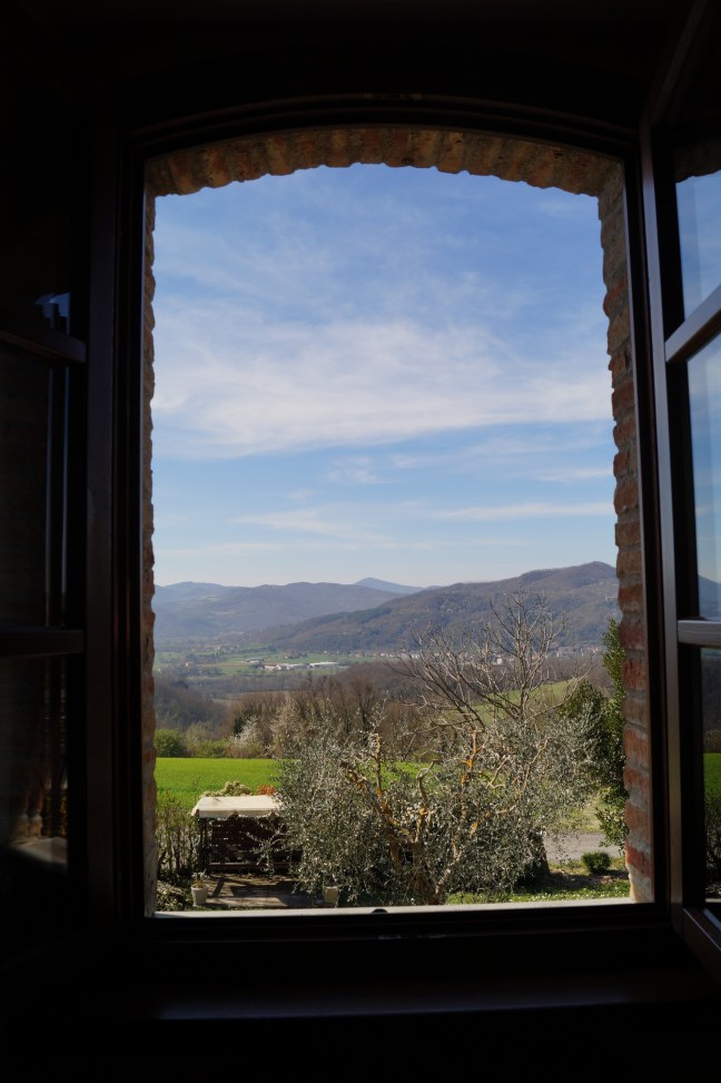 Montone widok z okna